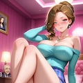 爆乳娼婦がベッドで誘惑 3枚目