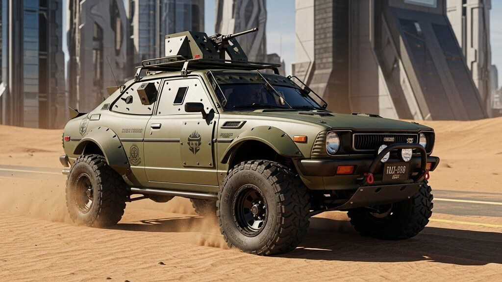 カローラレビン軍用車