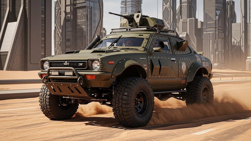 カローラレビン軍用車