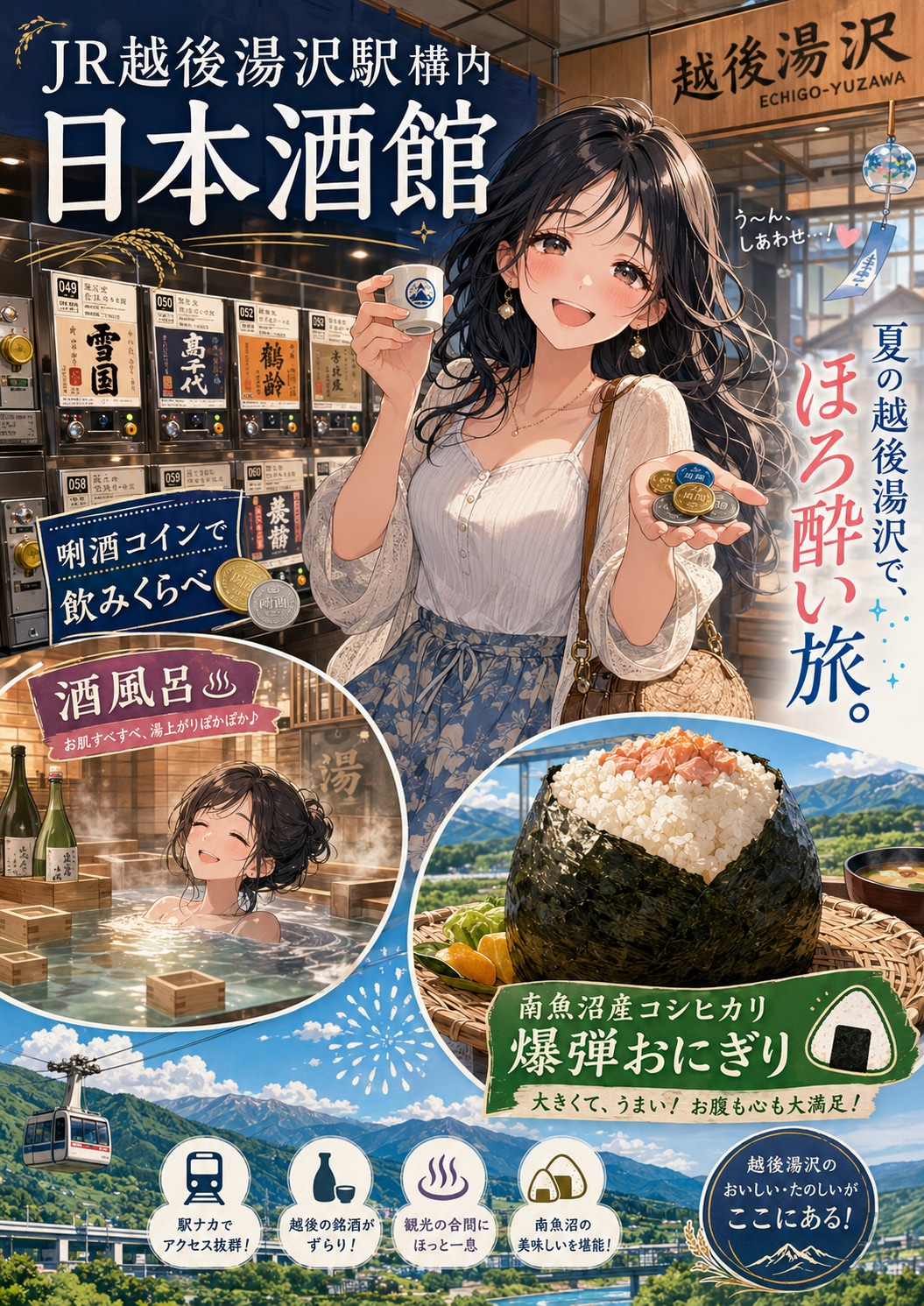 越後湯沢駅唎酒番所