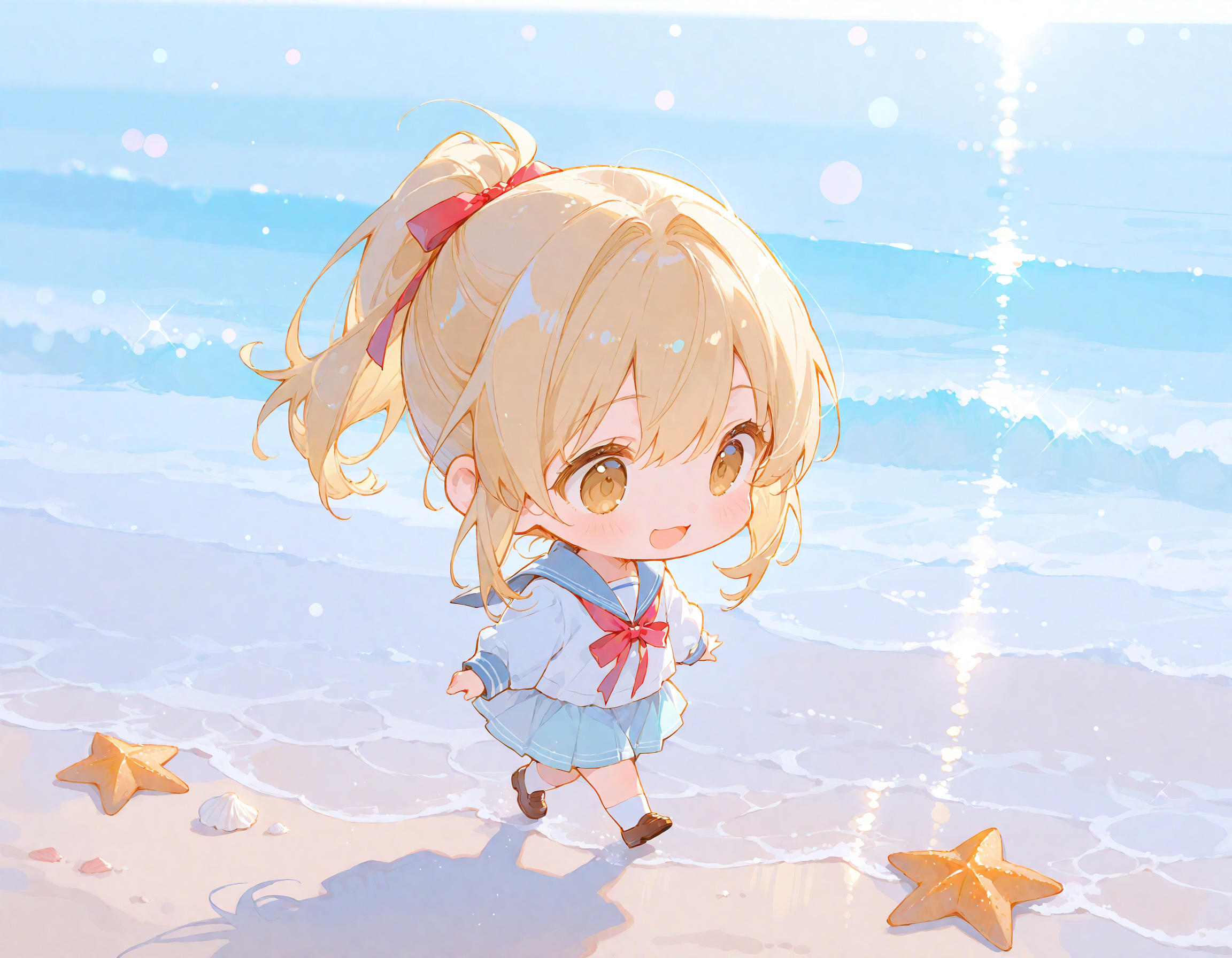 ちび金ポニテちゃんの冒険その14 | の人気AIイラスト・グラビア