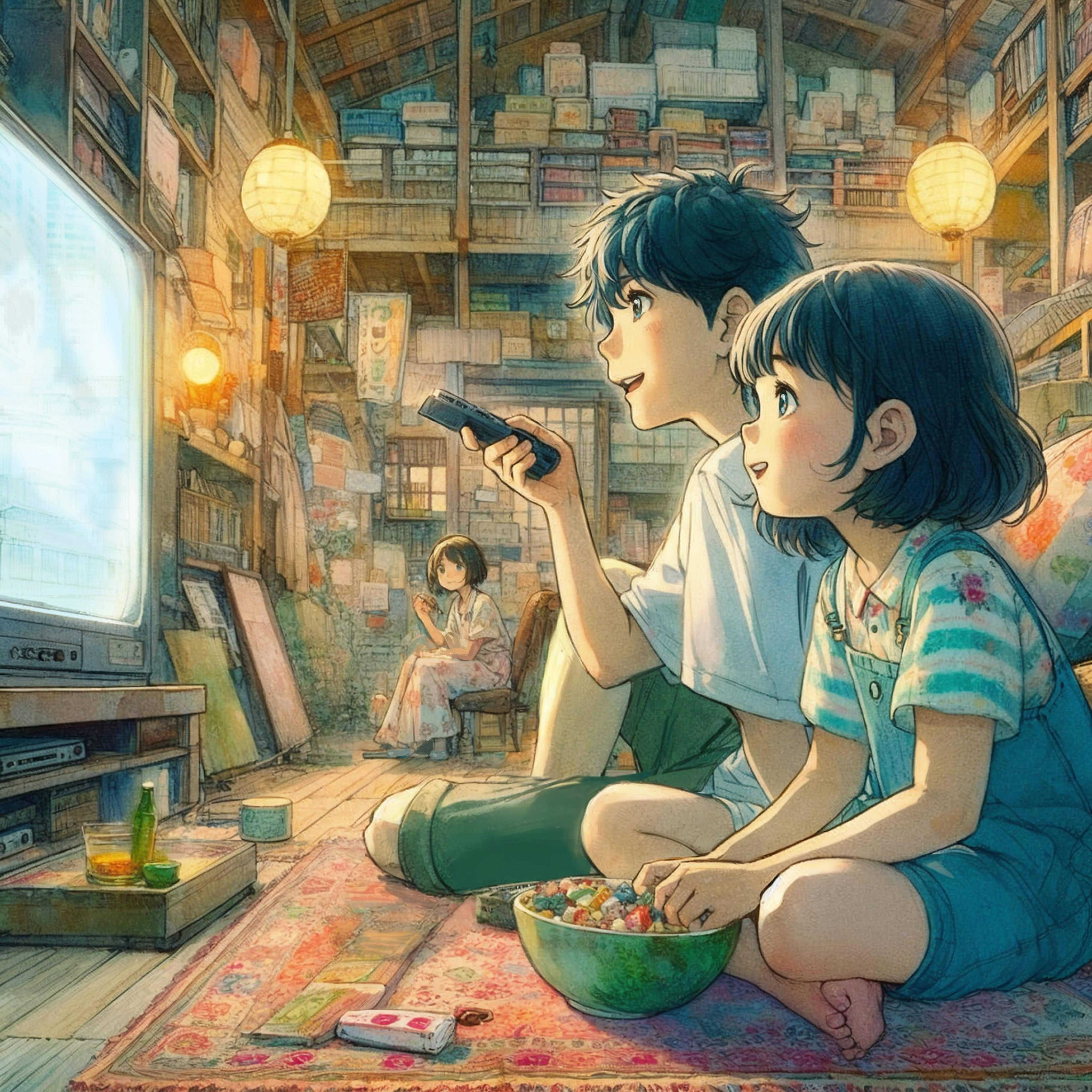 テレビっ子♪