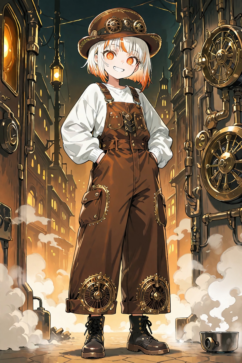 白遊ちむ(スチームパンクスタイル) | の人気AIイラスト・グラビア