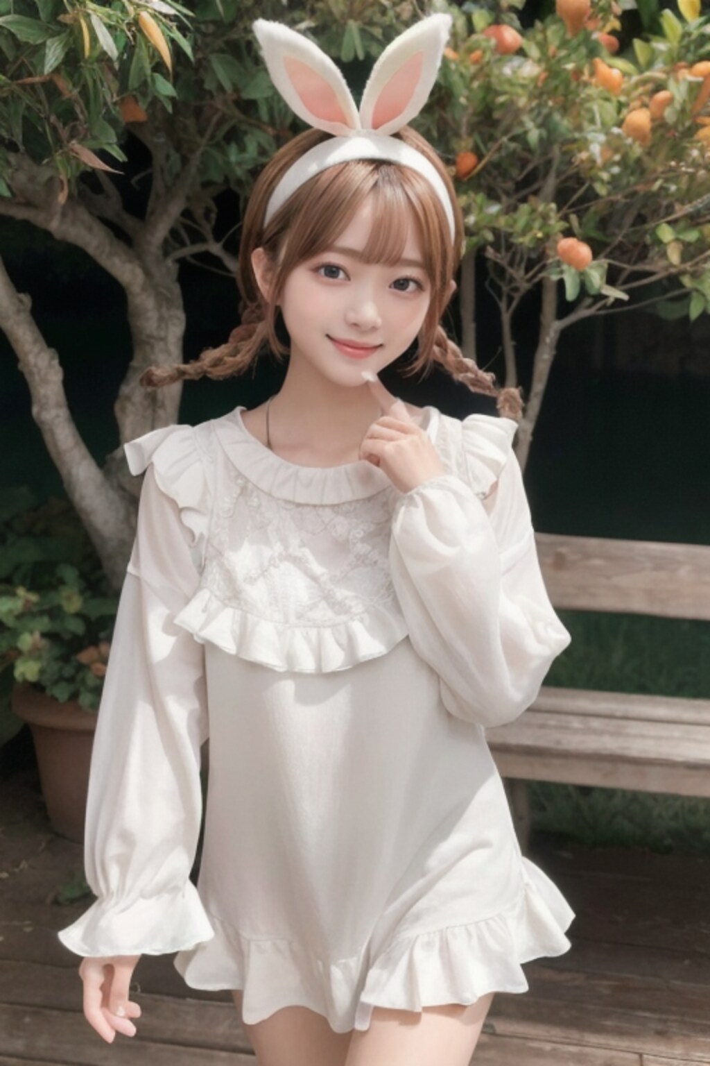 明日はお散歩日和かなー？