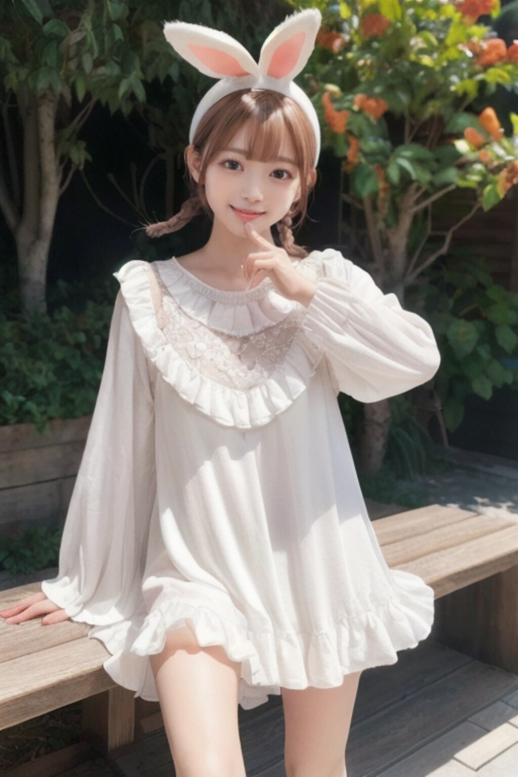 明日はお散歩日和かなー？