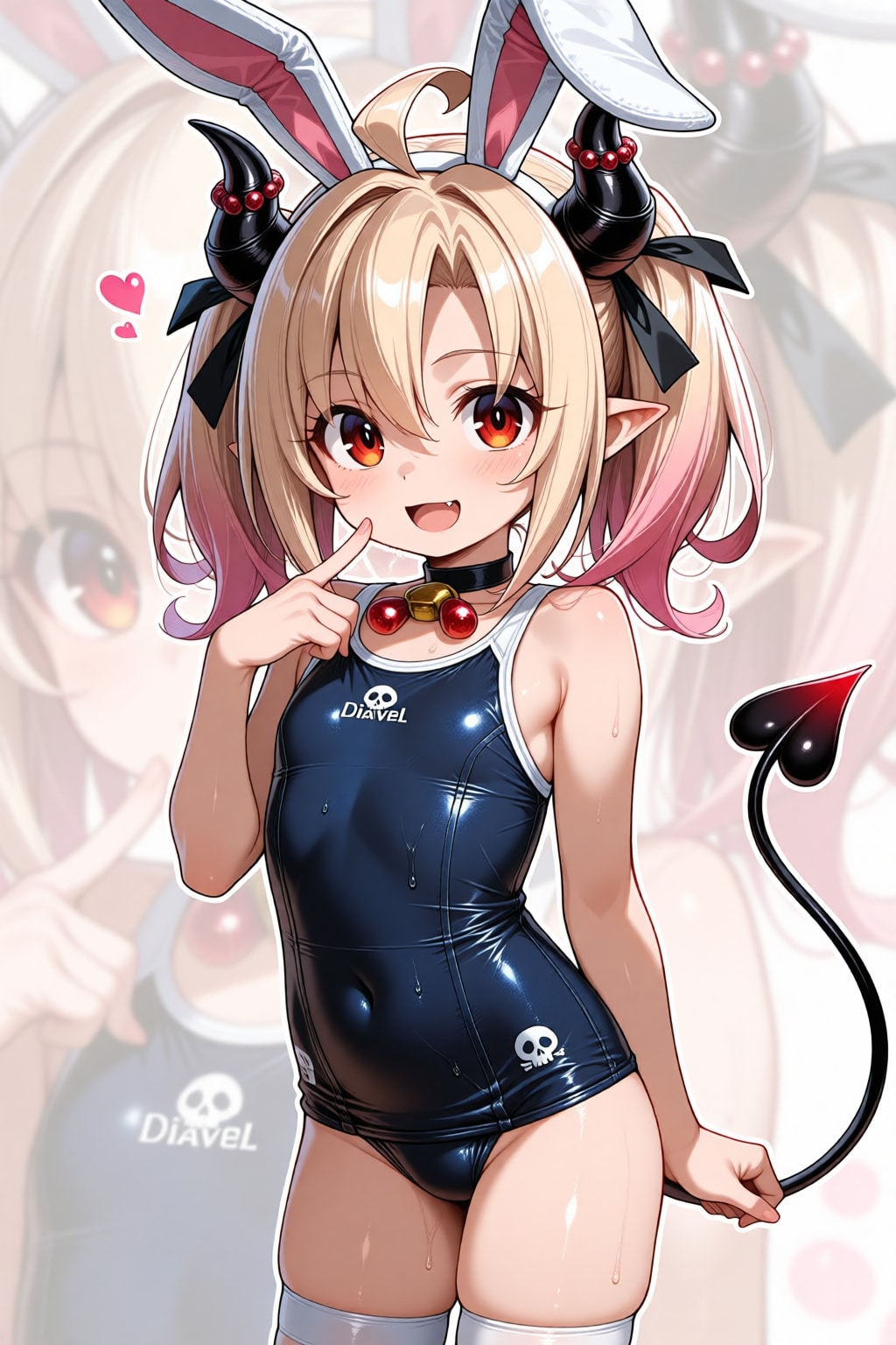 スク水バニーガール(ベルちゃん)