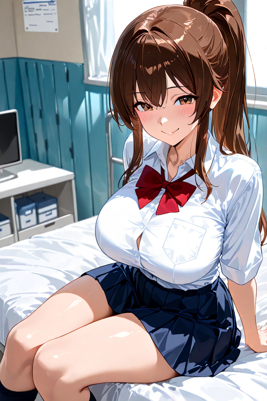 保健室にて