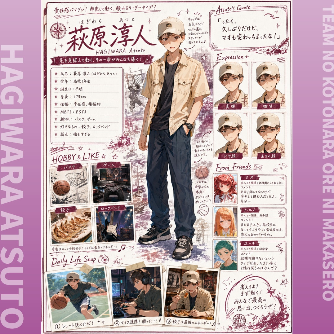 アツト🧢 #カズの子紹介