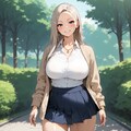 巨乳ｽﾄﾚｰﾄﾍｱギャルJK 3枚目