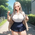 巨乳ｽﾄﾚｰﾄﾍｱギャルJK 5枚目