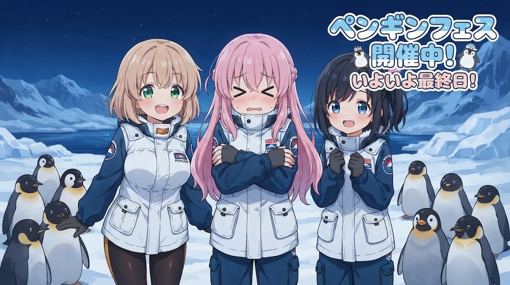 ペンギンフェス🐧いよいよ最終日！
