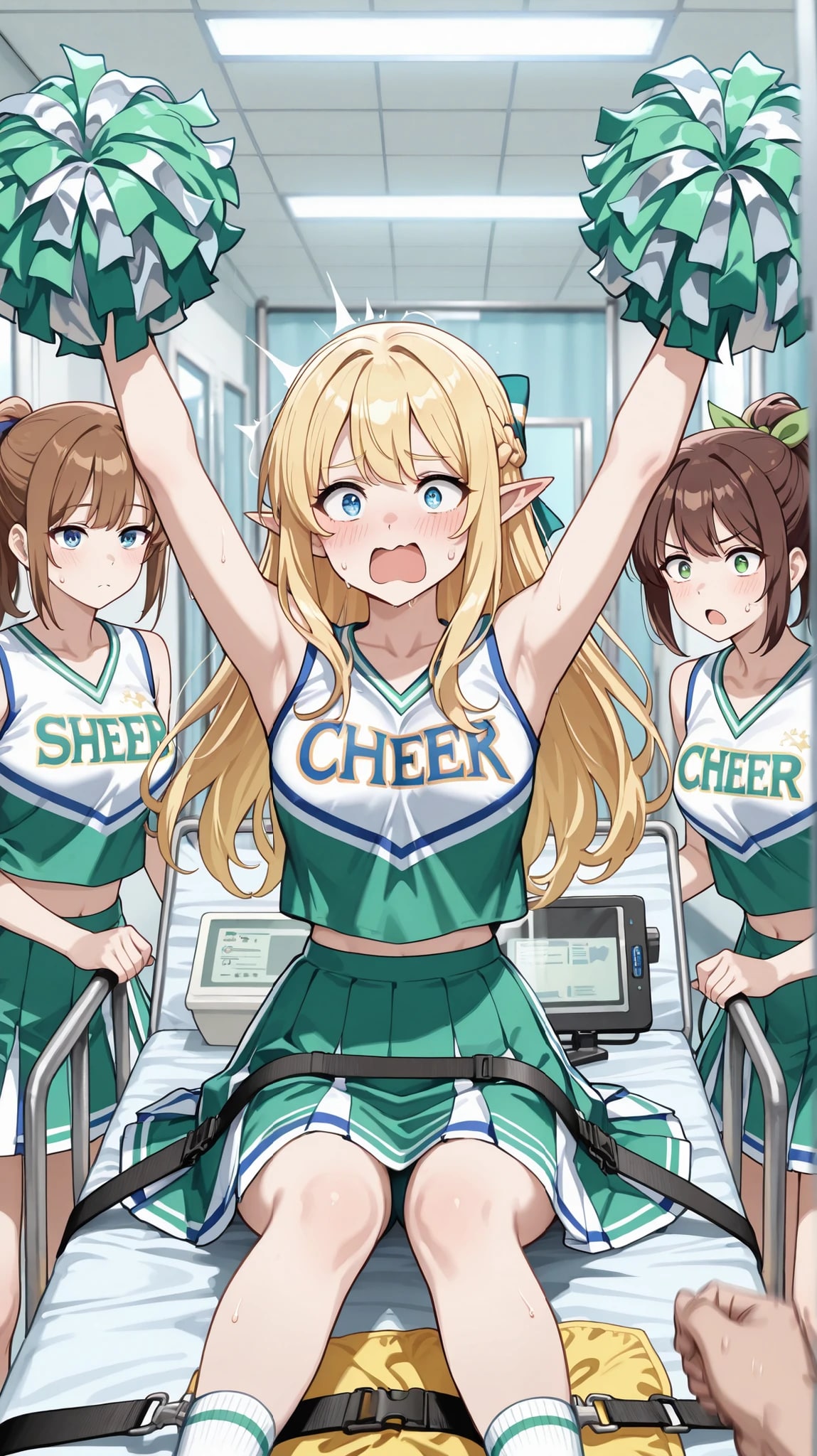 患者もチア衣装 | の人気AIイラスト・グラビア