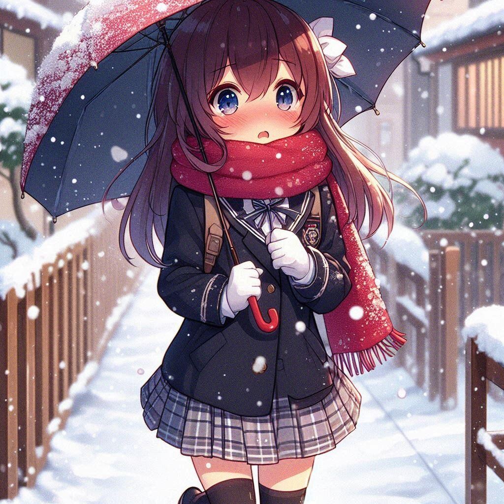 今日は関東でも雪予報⛄️