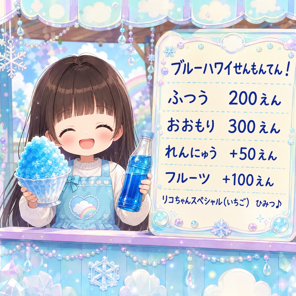 ブルーハワイせんもんてん！
