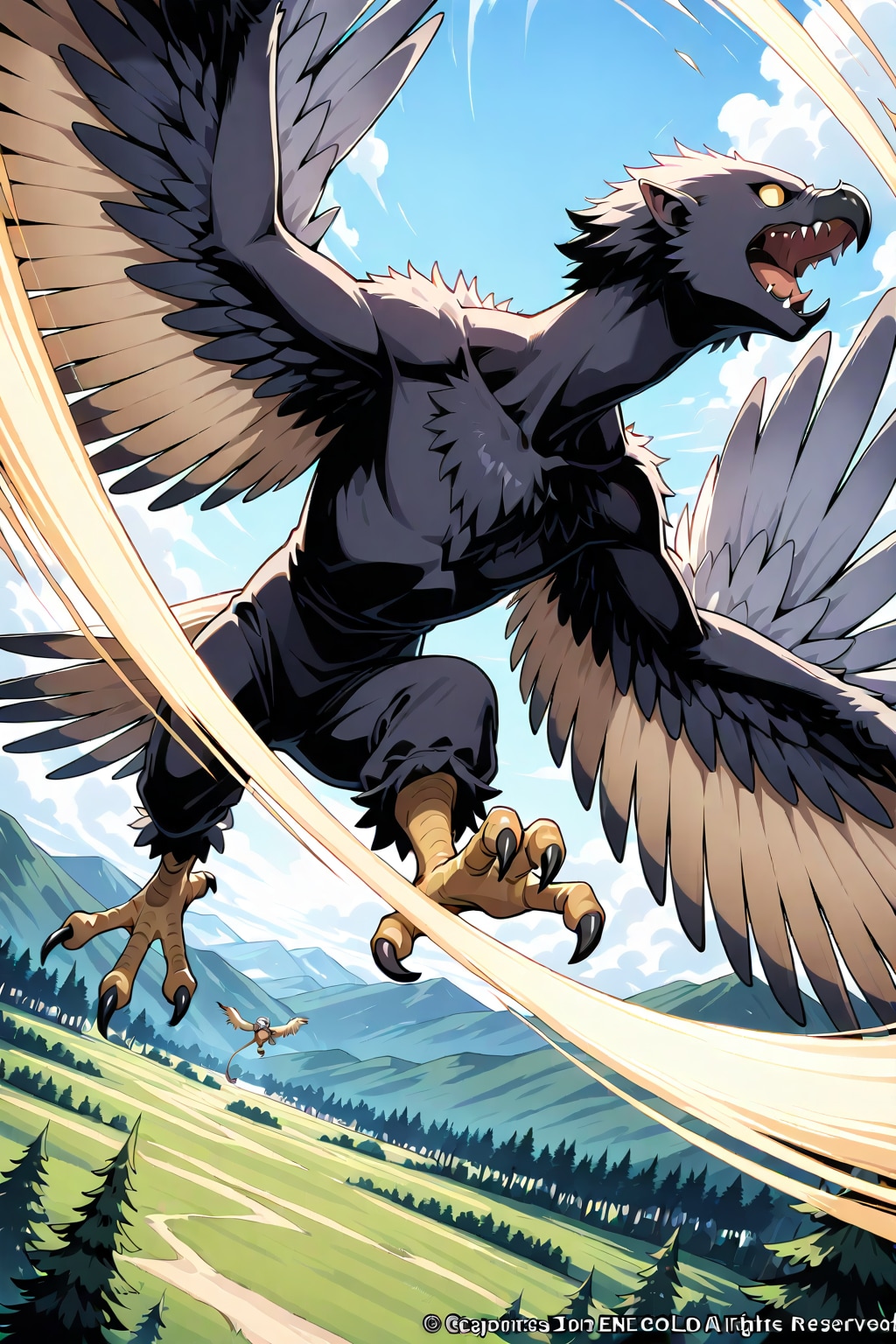 ハーピィ・ハンティング_20260213 | の人気AIイラスト・グラビア