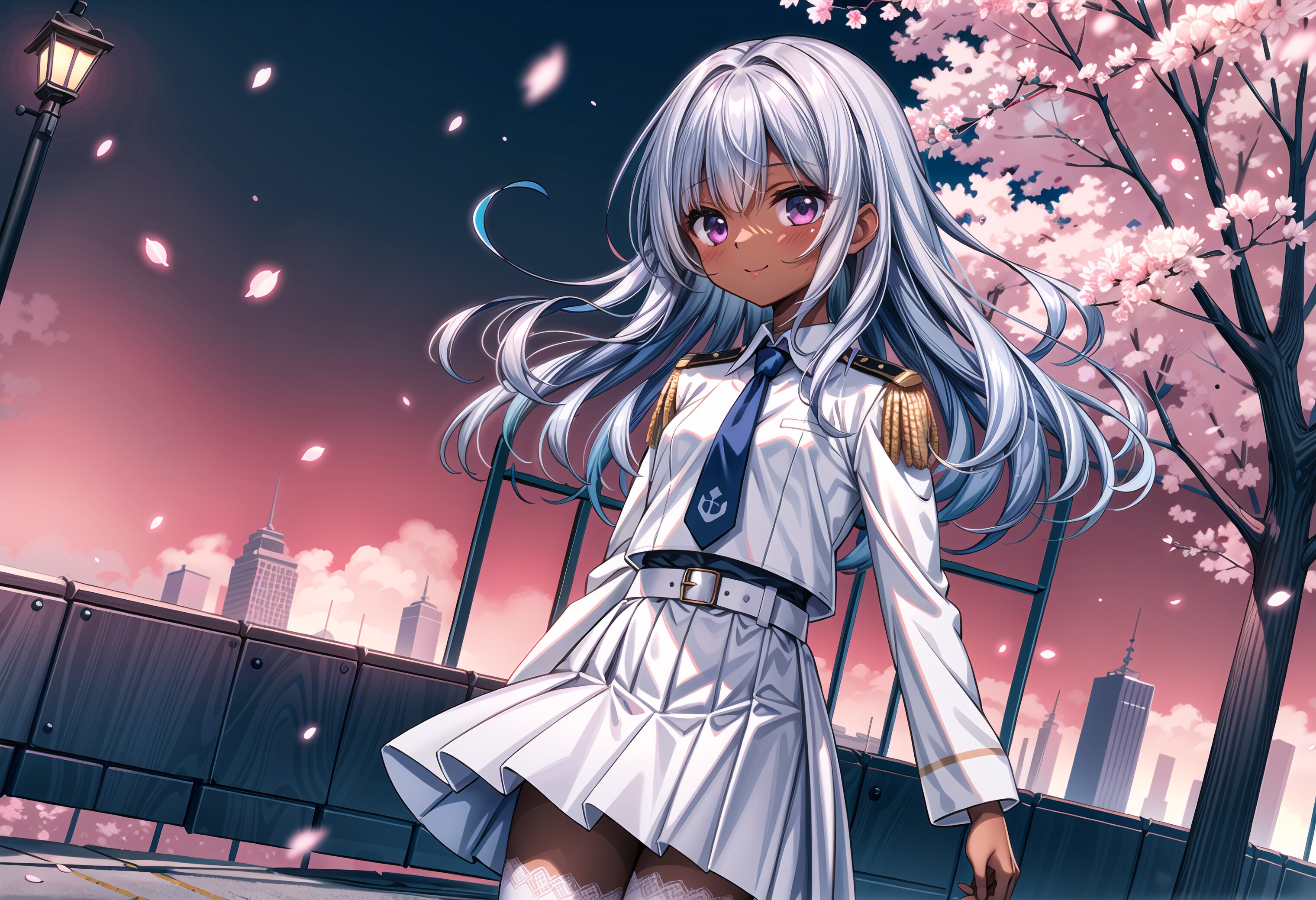 上司ちゃん・桜景色