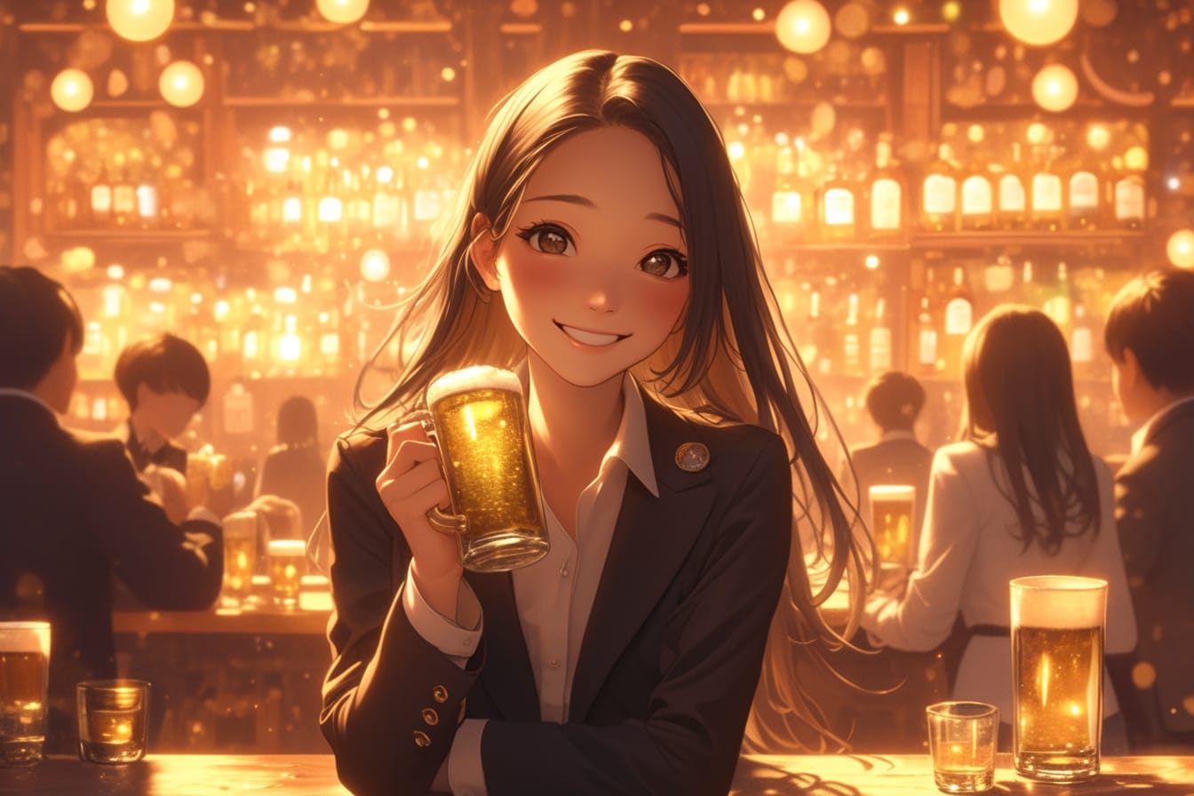 乾杯‼️🍻✨170 | の人気AIイラスト・グラビア