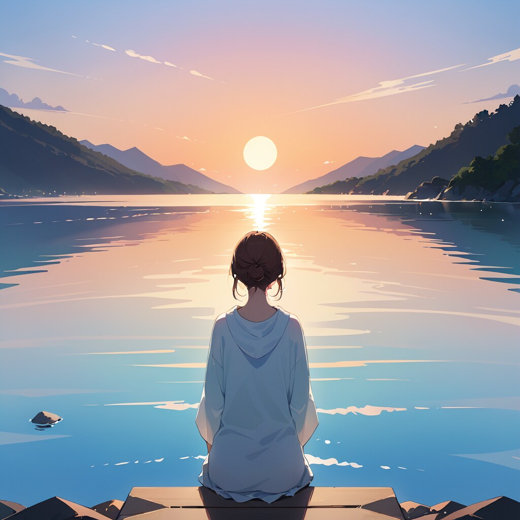 奥琵琶湖にて