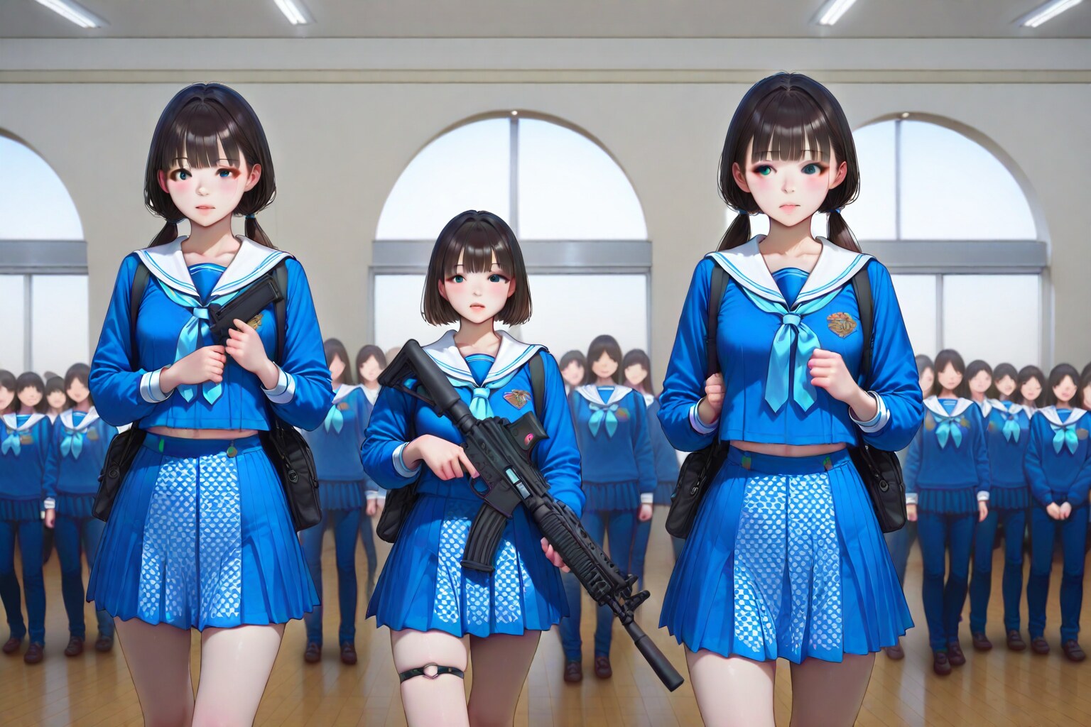 武装少女　5 | の人気AIイラスト・グラビア