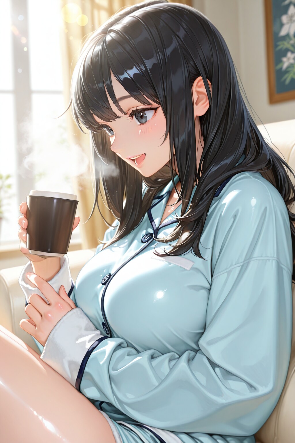 「おはよう＾＾」