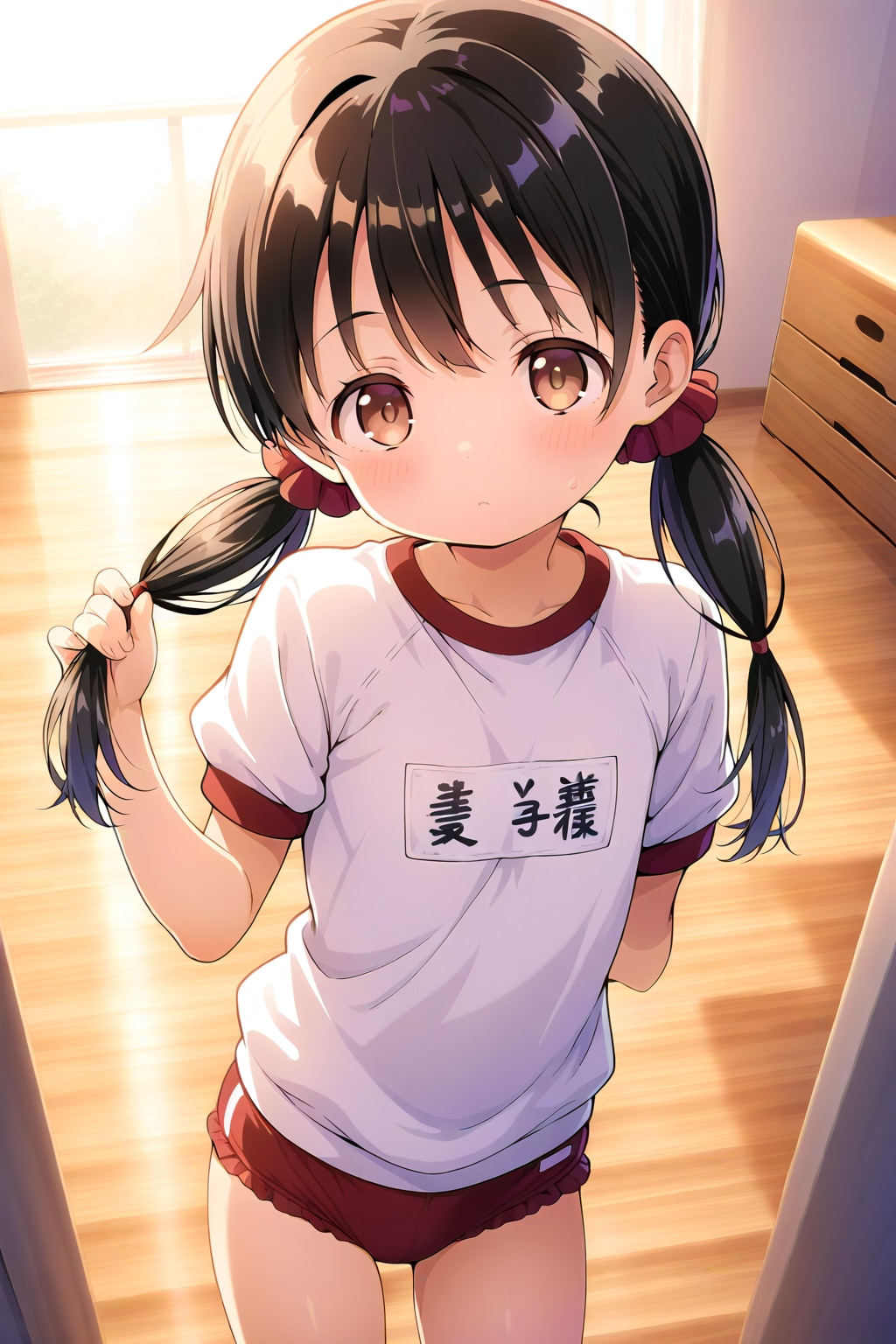 体操服美少女