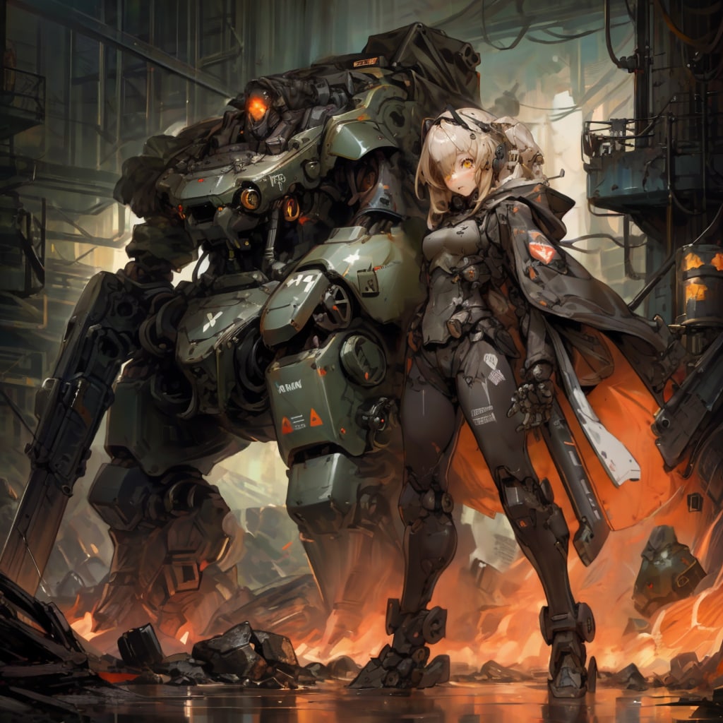 Girl and Robot942 | の人気AIイラスト・グラビア