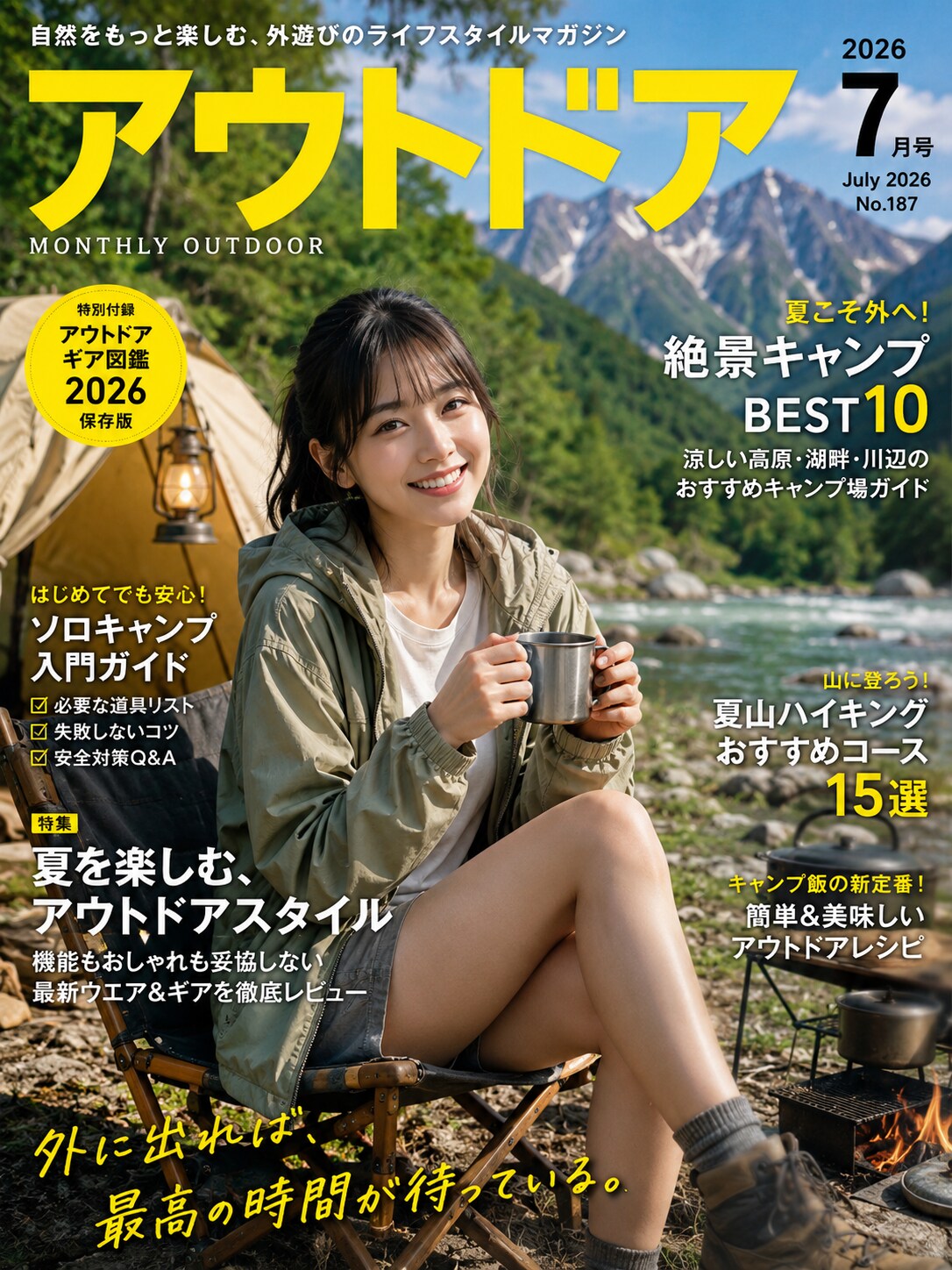 月刊アウトドア 7月号