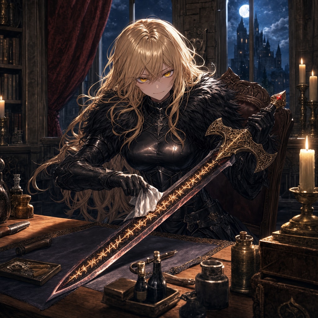 ブロンドの女騎士さん1090
