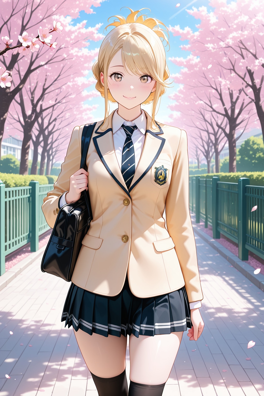 【オリキャラ】九条心愛 入学式へ