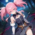 プレセアと斧 2枚目