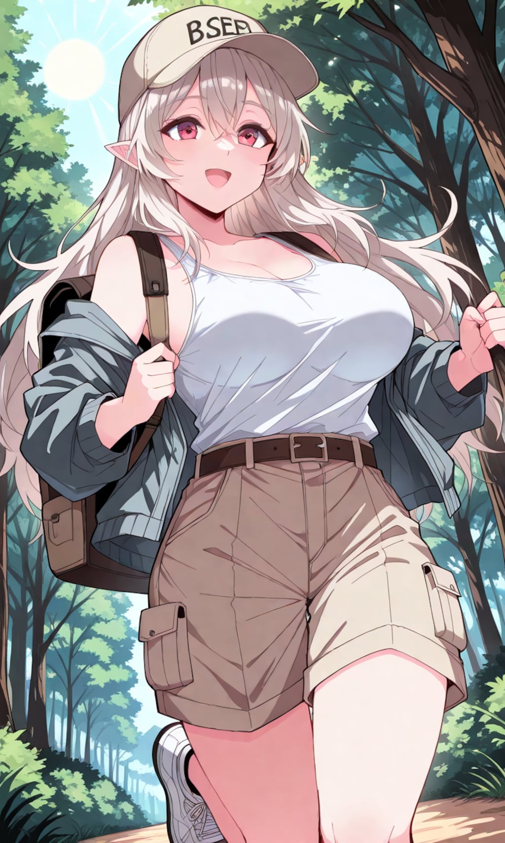 夏と森と彼女