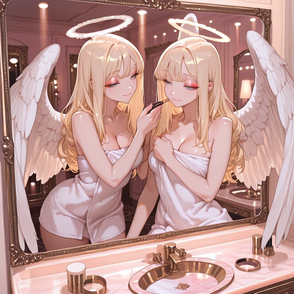 お風呂上がりのメイク！