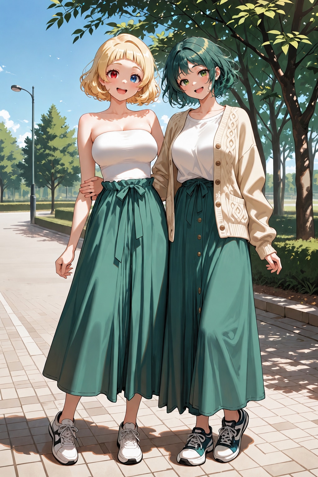 美愛ちゃんと芽生ちゃん🎵