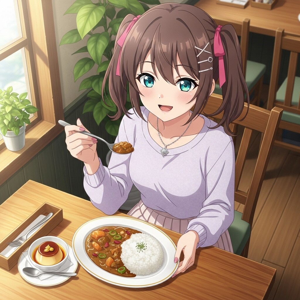 カレーライスとプリン