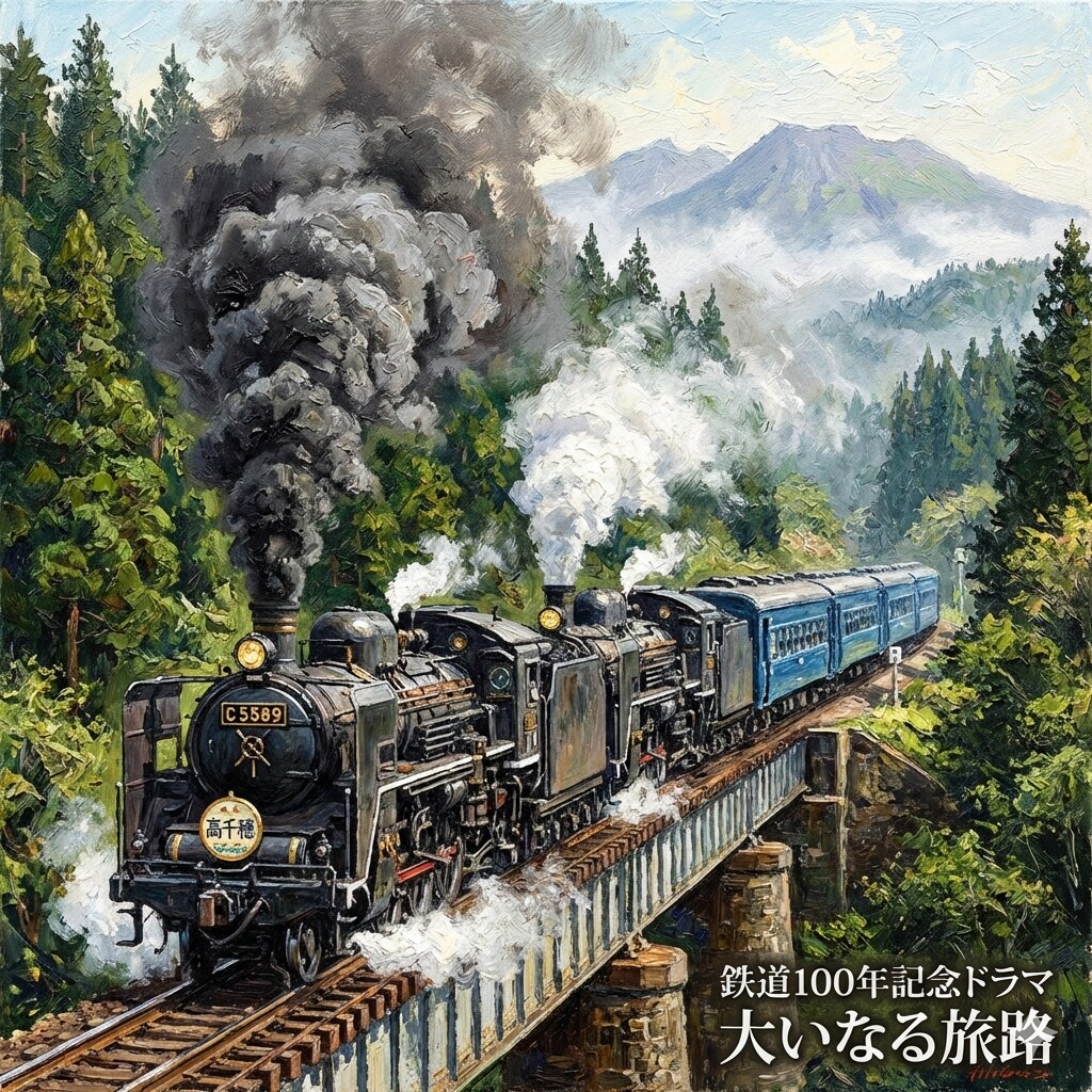 鉄道100年記念ドラマ 大いなる旅路 | の人気AIイラスト・グラビア