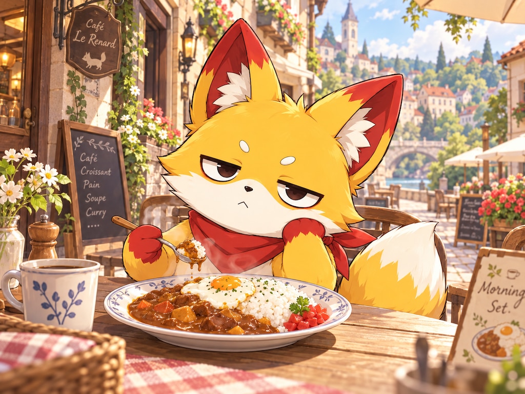 あさかれー
