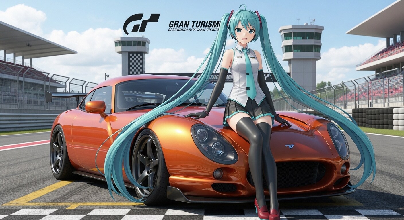 初音ミクとTVR | の人気AIイラスト・グラビア
