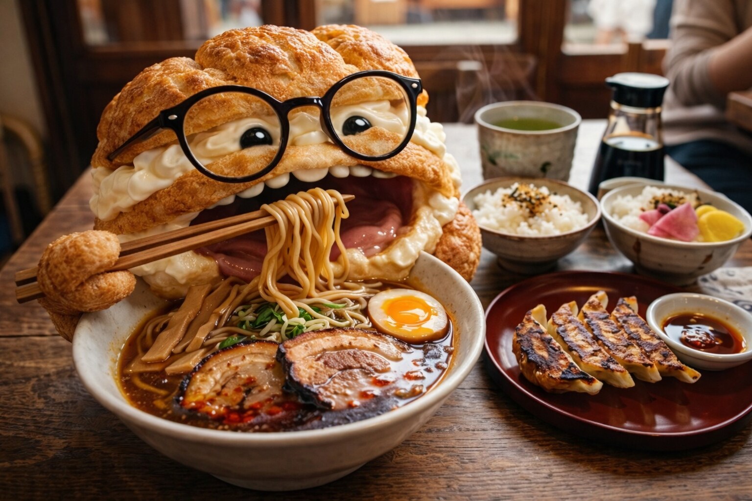 ラーメン好きなシュークリーム