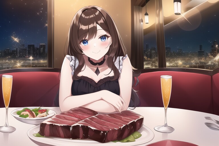 どうしたの？私の顔なんて見て（笑）