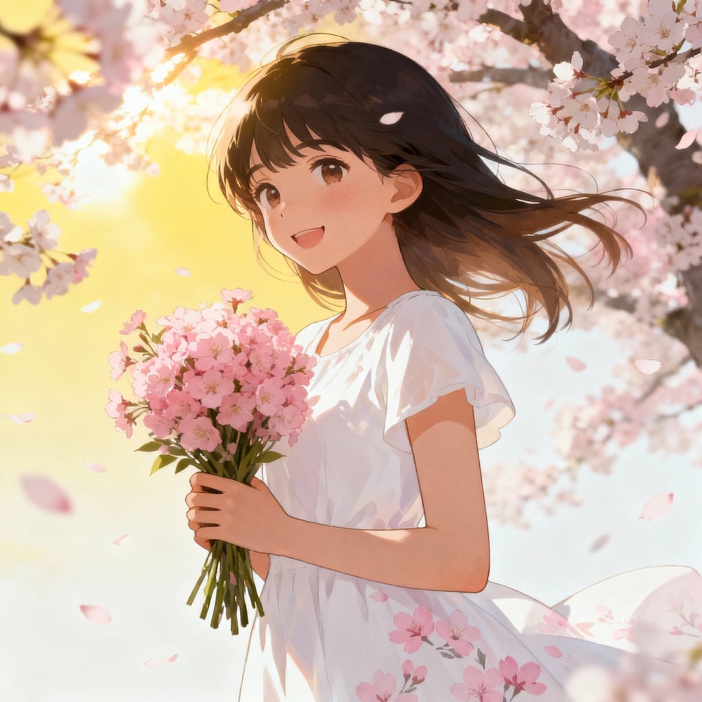 恋する乙女　春の日