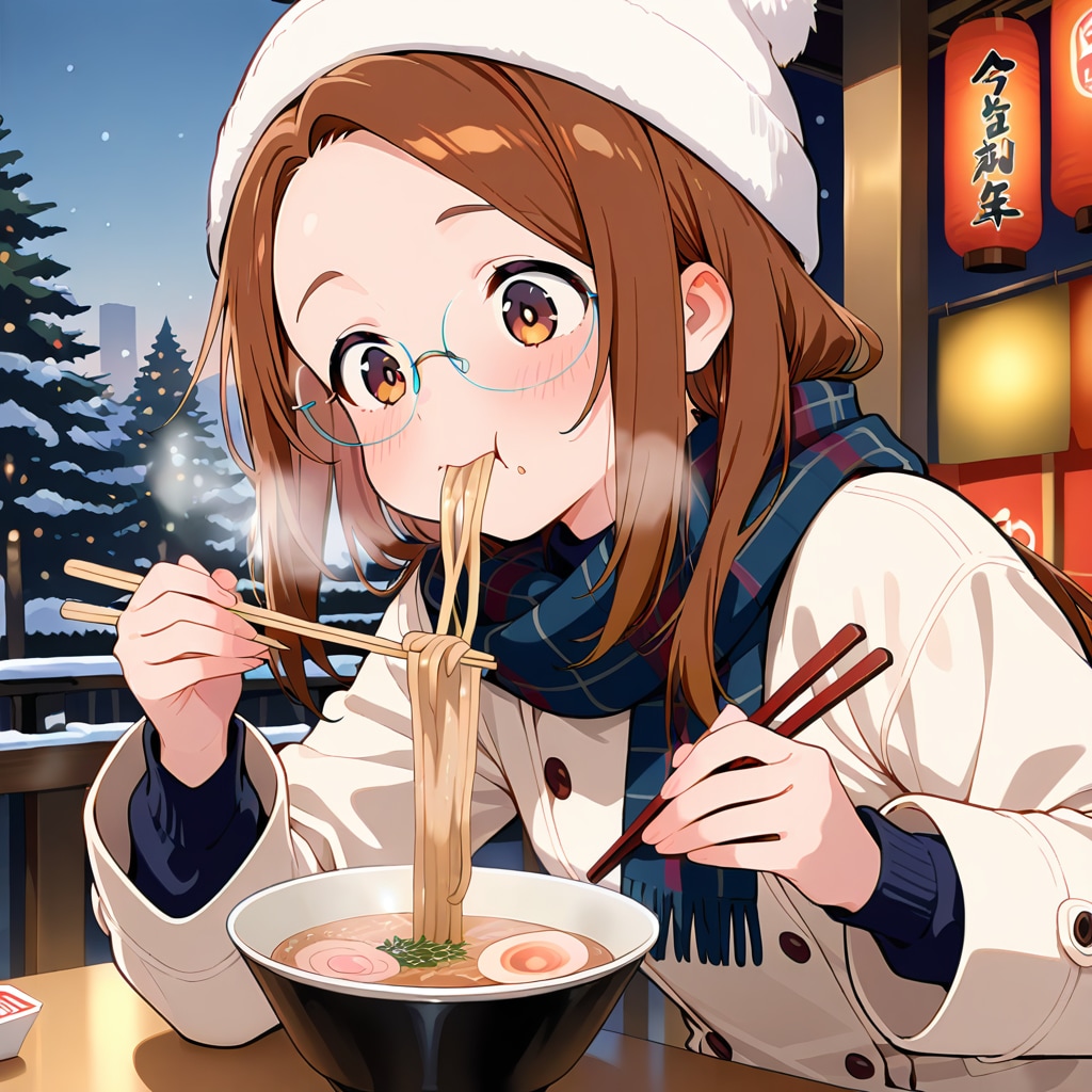 「ラーメンがいい！」と君は言う | の人気AIイラスト・グラビア