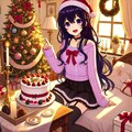 クリスマスケーキと、うちの子★その2(11枚) 8枚目