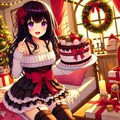 クリスマスケーキと、うちの子★その2(11枚) 7枚目