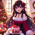 クリスマスケーキと、うちの子★その2(11枚) 2枚目