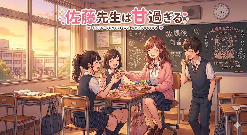 ベタで行くよ(砂糖だけに)