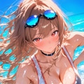 ラピ:クラシックバカンス(NIKKE) 2枚目