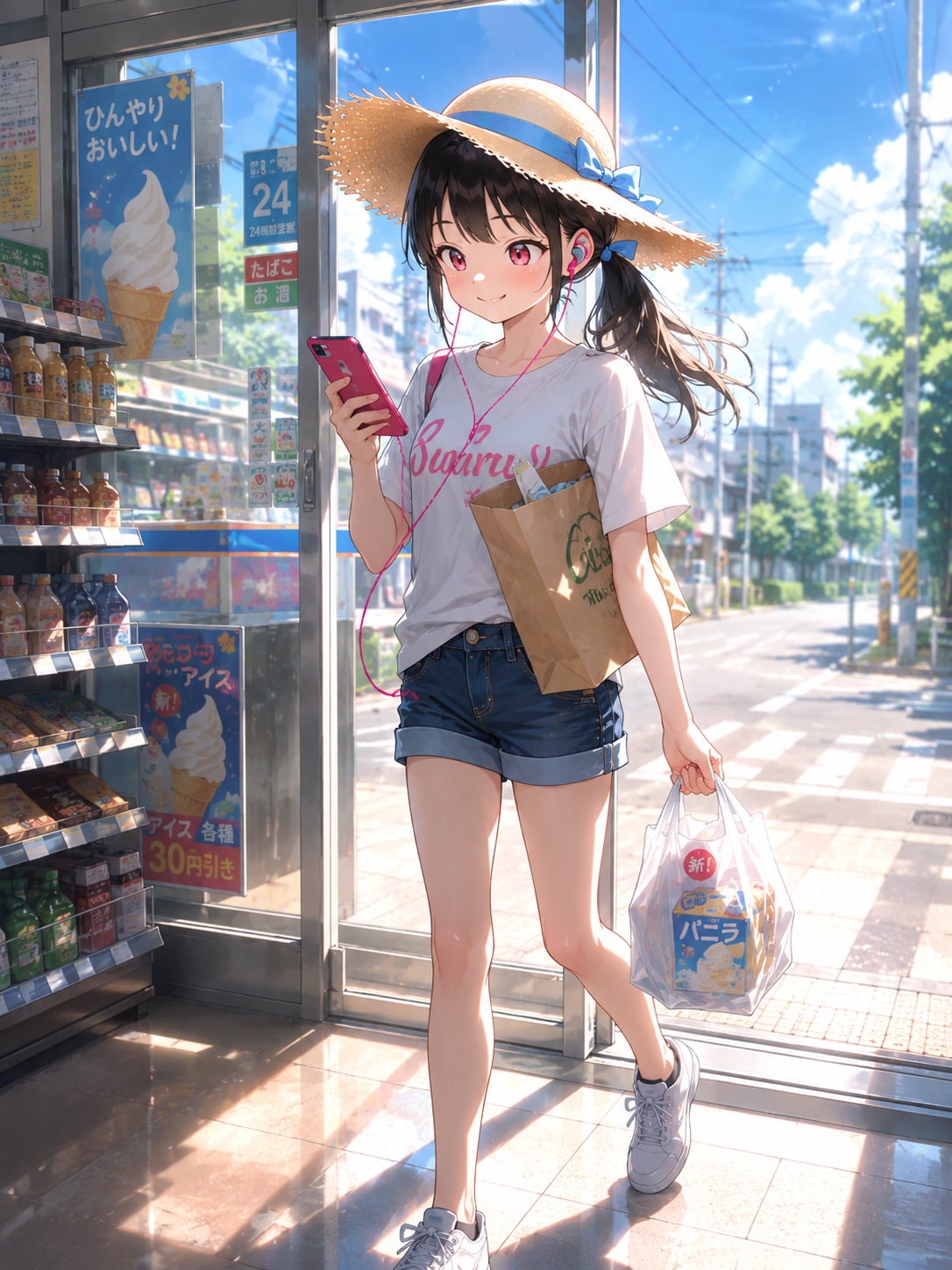 アイス買って帰るね！