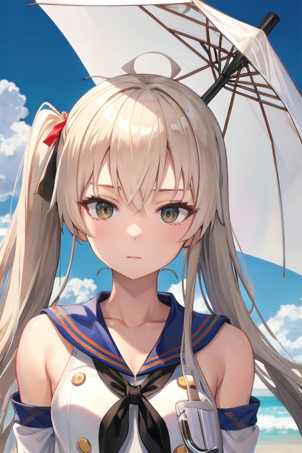 うさ耳島風カラー傘