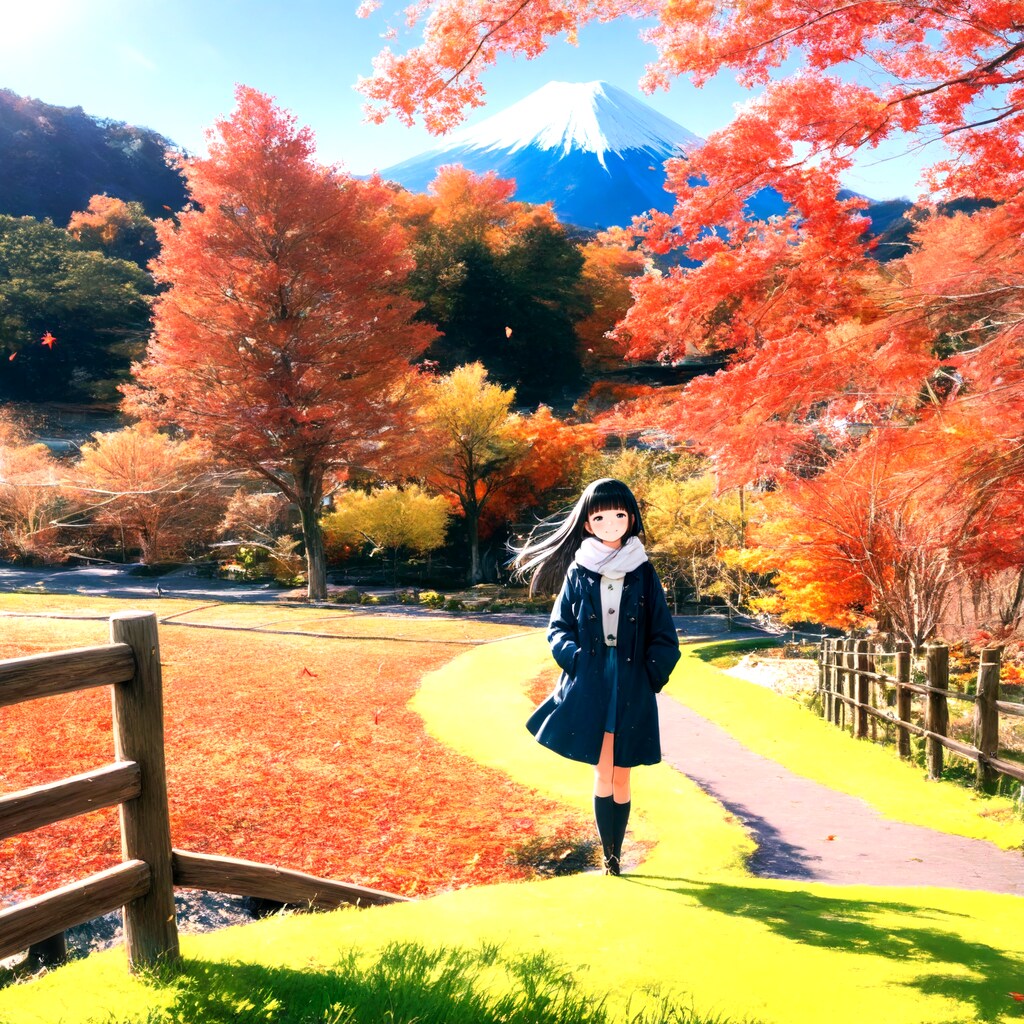 二足？早い秋散歩