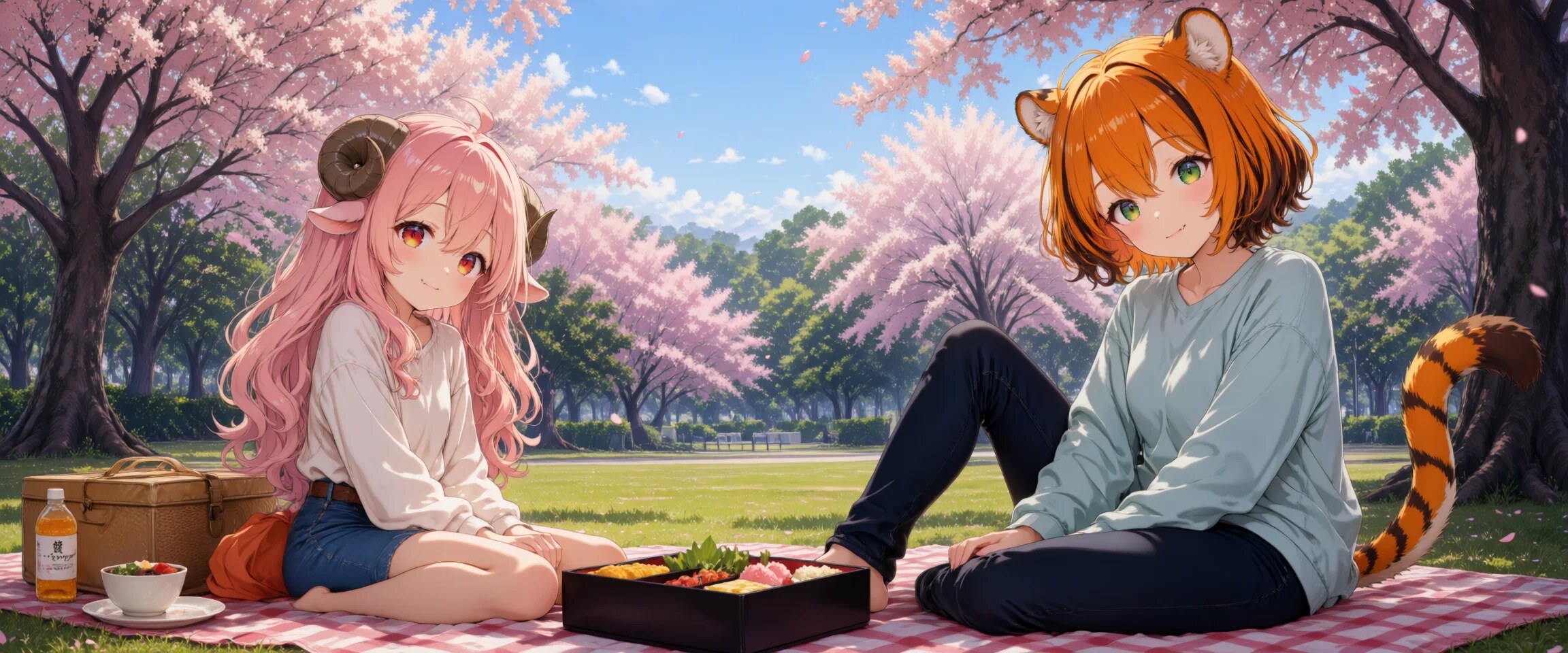 公園でおひるごはん